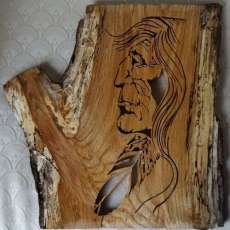 Native American Portrait - Red Oak