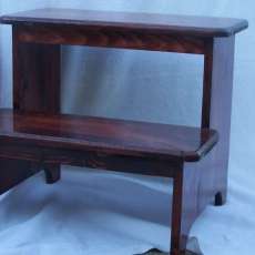 Cherry tone two step stool