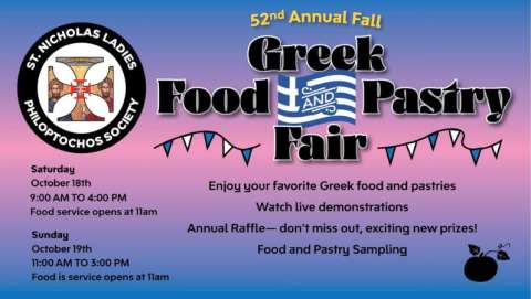 Saint Nicholas Greek Food & Pasty Fair