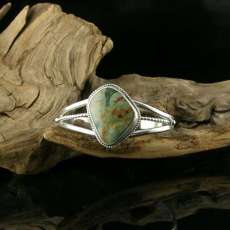 Rainforest Jasper Cuff Bracelet