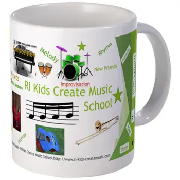 RI Kids Create Music School Ceramic Mug