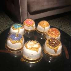 Crystal Geode Chakra Bath Bombs