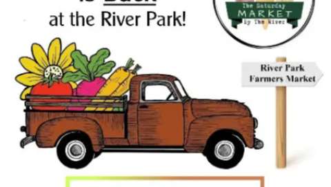 Saturday Market at the River Park - July