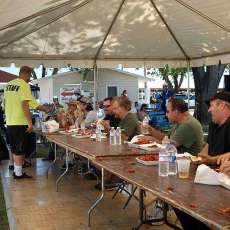 Crawdad Eating contest!