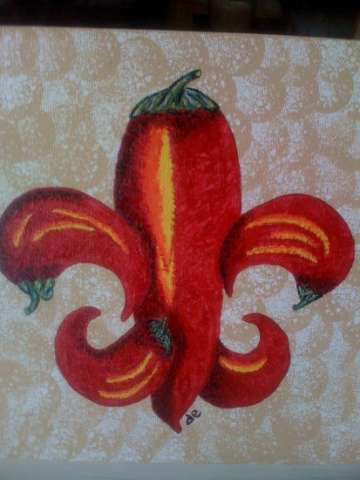 chili pepper fleur