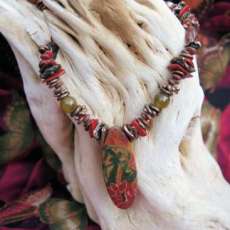 Picasso Jasper Necklace