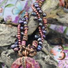 Sea Sediment Jasper Necklace