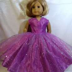 Magenta Princess Dress