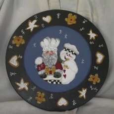 Gingerbread Men & Santa