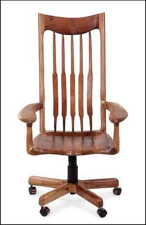 mesquite desk chair