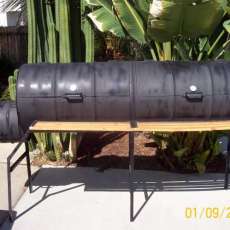 Double Barrels with smoker