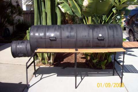 Double Barrels with smoker