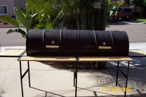 Double Barrel with smoker