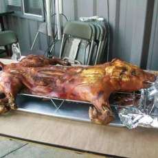 smoked pig