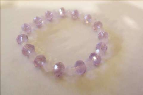 Lilac Swaarovski Bracelet