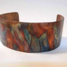 Flame Colored Cuff