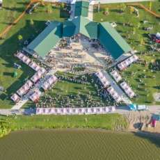 Ariel View of Sip & Savor