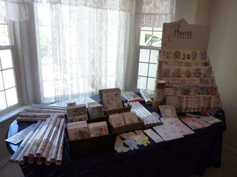 Display of my cards & stationery.