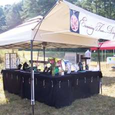 Outdoor Craft Booth Setup