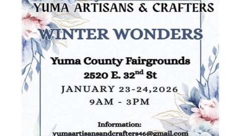 Yuma Potpourri Artists Winter Show
