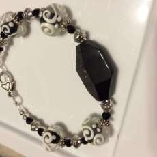 Black and White Bracelet