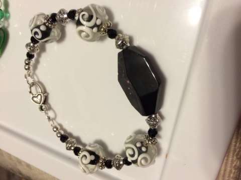 Black and White Bracelet
