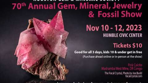 HGMS's Gem, Jewelry, Mineral & Fossil Show