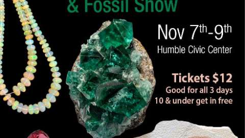 HGMS's Gem, Jewelry, Mineral & Fossil Show
