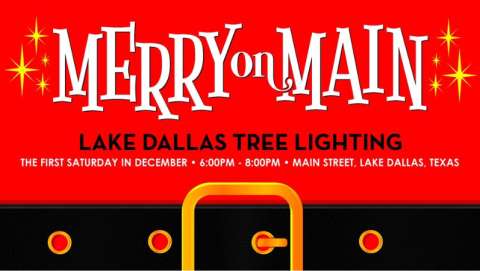 Merry on Main Lake Dallas Tree Lighting