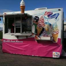 Soft Serve Ice Cream Trailer