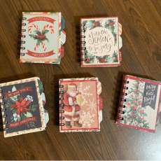 Mini Christmas Journals