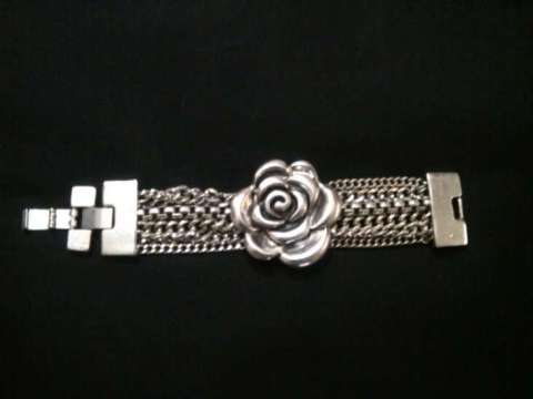 rose metal bracelet