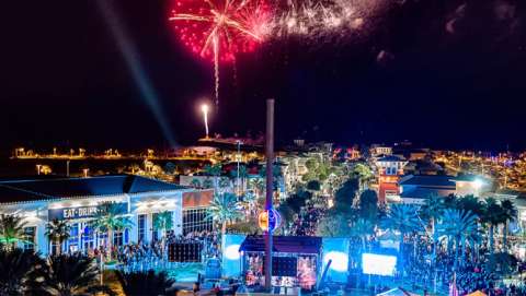 New Year's Eve Beach Ball Drop