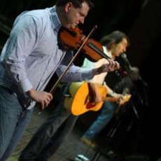 Joe on fiddle