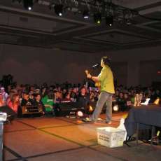 Playing a larger crowd