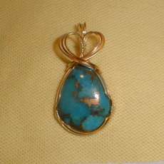 Wire Wrapped Turquoise