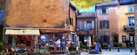 Rousillon, France: Provence Market