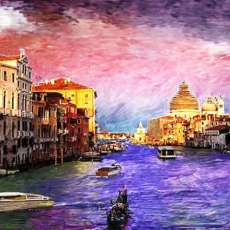 Grand Canal at Dusk