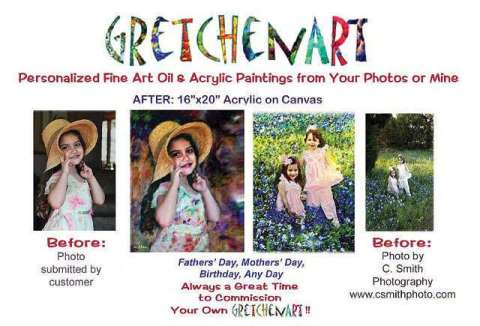 GretchenArt Before and After: Portraits