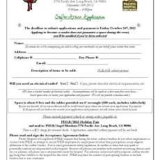 Holiday Fair 2012 Application