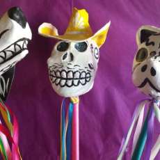 Papier Mache Rattles