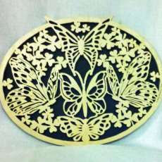 Butterfly Plaque