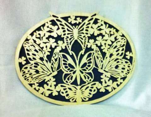 Butterfly Plaque