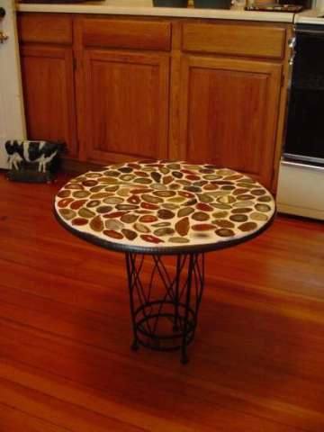 agate side table