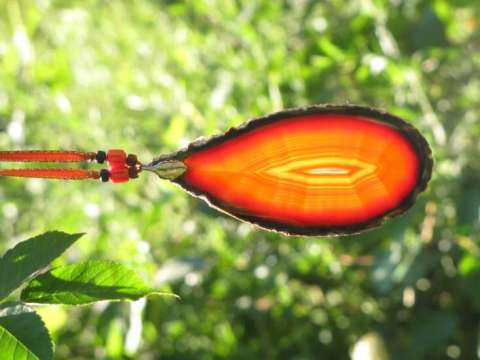 Agate Suncatcher-Ornament
