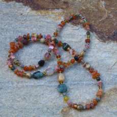 48" Handmade Beaded Necklace