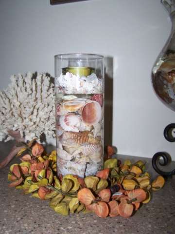 Gulf of Mexico Shell Candle Holders