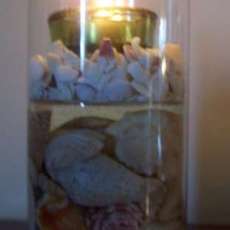 6 inch tall Column Candle