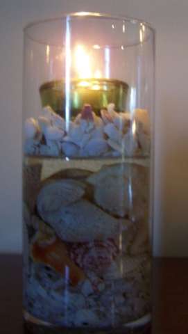 6 inch tall Column Candle