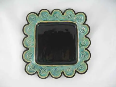 Scalloped Plate